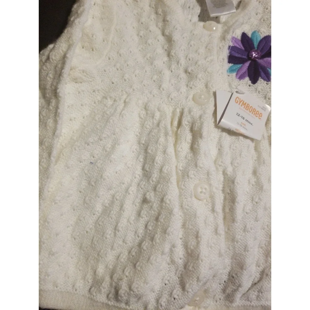 Cardigan gymboree‎ winter peacock 12 18 months nwt